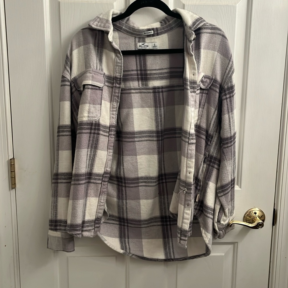 Women’s S hollister boyfriend flannel